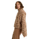 Roxy Γυναικεία ζακέτα Blurry Cloud Print - Full Zip Relaxed Fleece